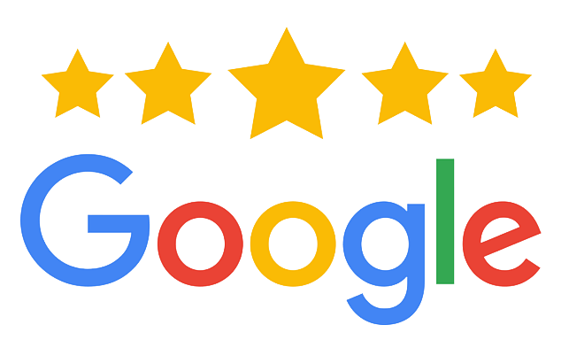 Fünf Sterne bei Google